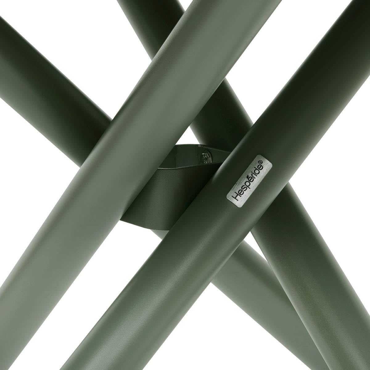 etezen - Nebullia Table Jardin 4 places 105cm Vert Laurier