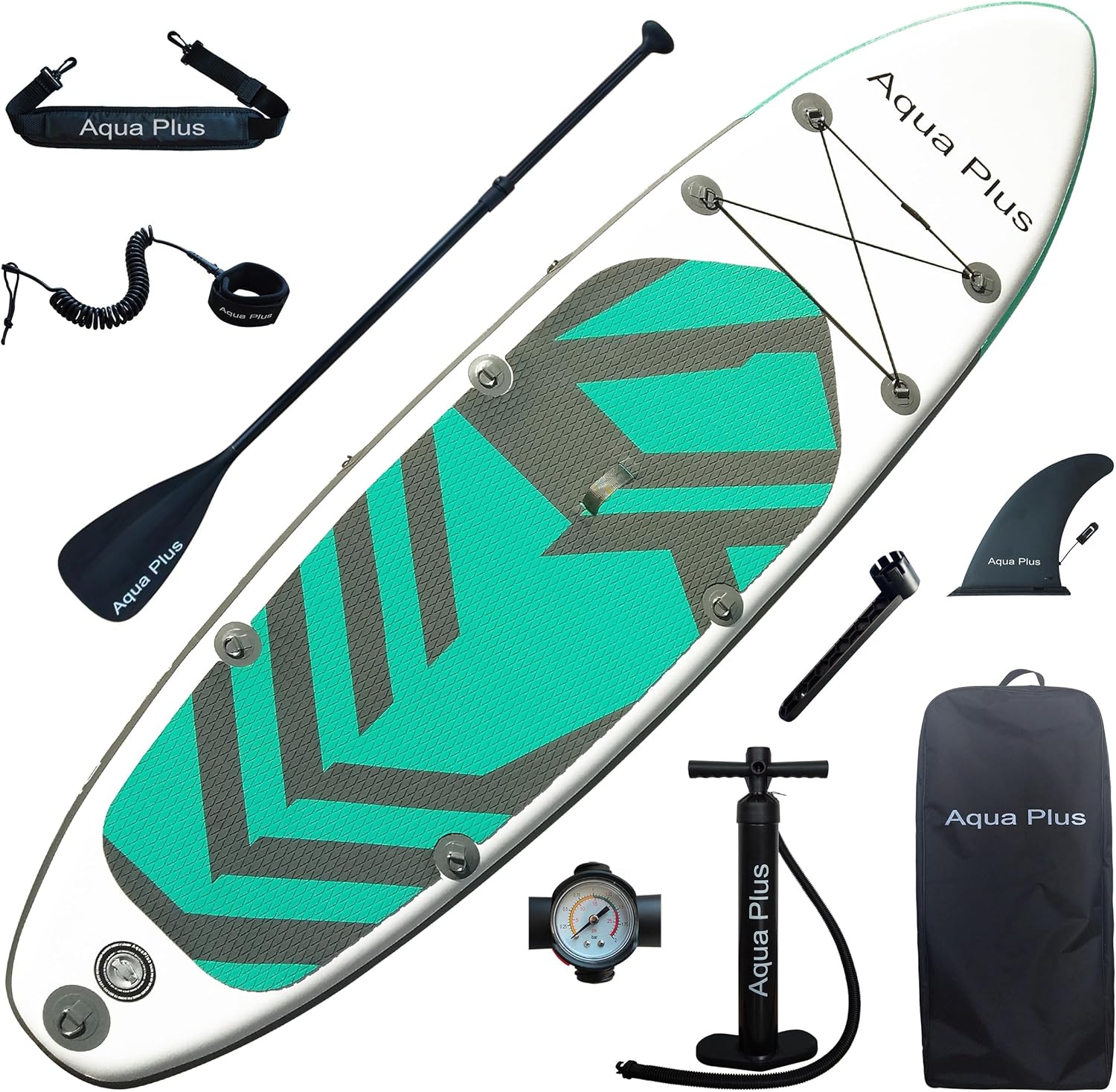 etezen - Planche SUP gonflable 15cm - complet avec accessoires