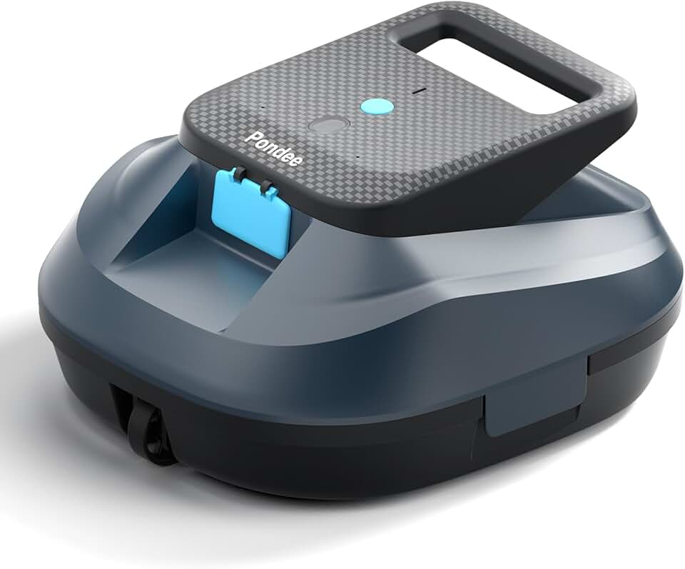 (2026 Nouveau) etezen X2 Robot Piscine sans Fil avec 200 Min Autonomie, Aspirateur Piscine Hors Sol Stationnement Automatique, Recharge Rapide 3.3 h, pour Piscines Hors-Sol et Enterrées jusqu'à 120 m²