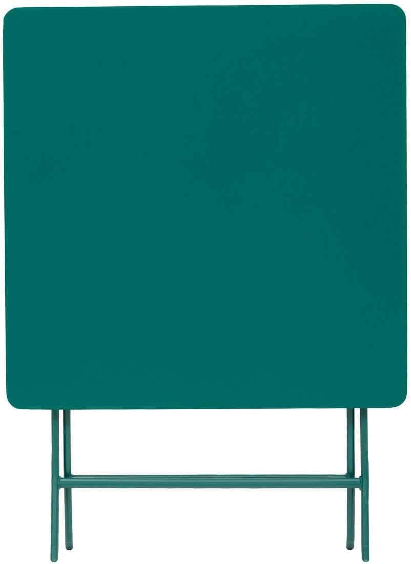 etezen - Greensboro Opale - 2 places - Acier renforcé antirouille, 55x55 cm
