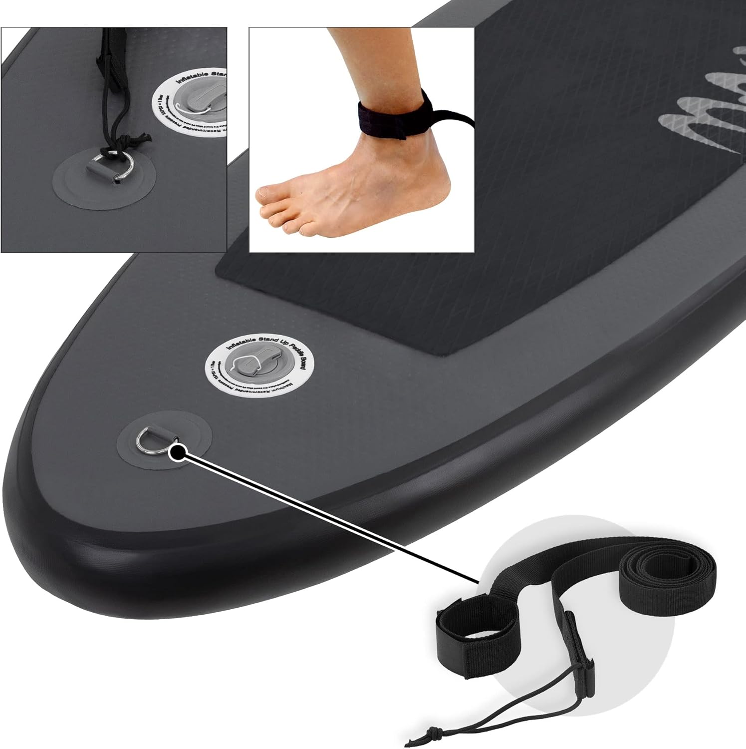 etezen - SUP gonflable série Stand Up - 305/308/320/380 cm - PVC, 120/150 kg, 10/15 cm d’épaisseur