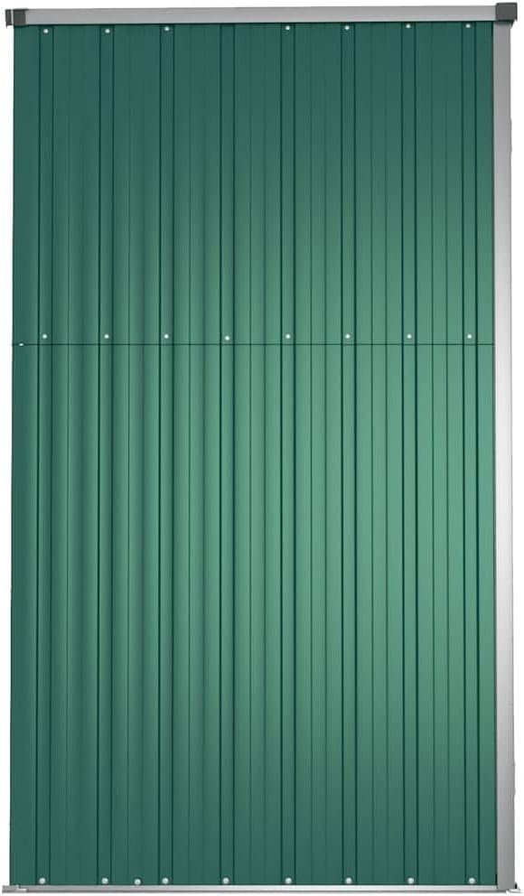 etezen Abri à Outils de Jardin Vert 161x89x161 cm Acier galvanisé, Maison & Jardin, Pelouses & Jardins, Vie en extérieur, Structures extérieures, Cabanes & abris de Jardin, Vert, (Poids 29.62KG)