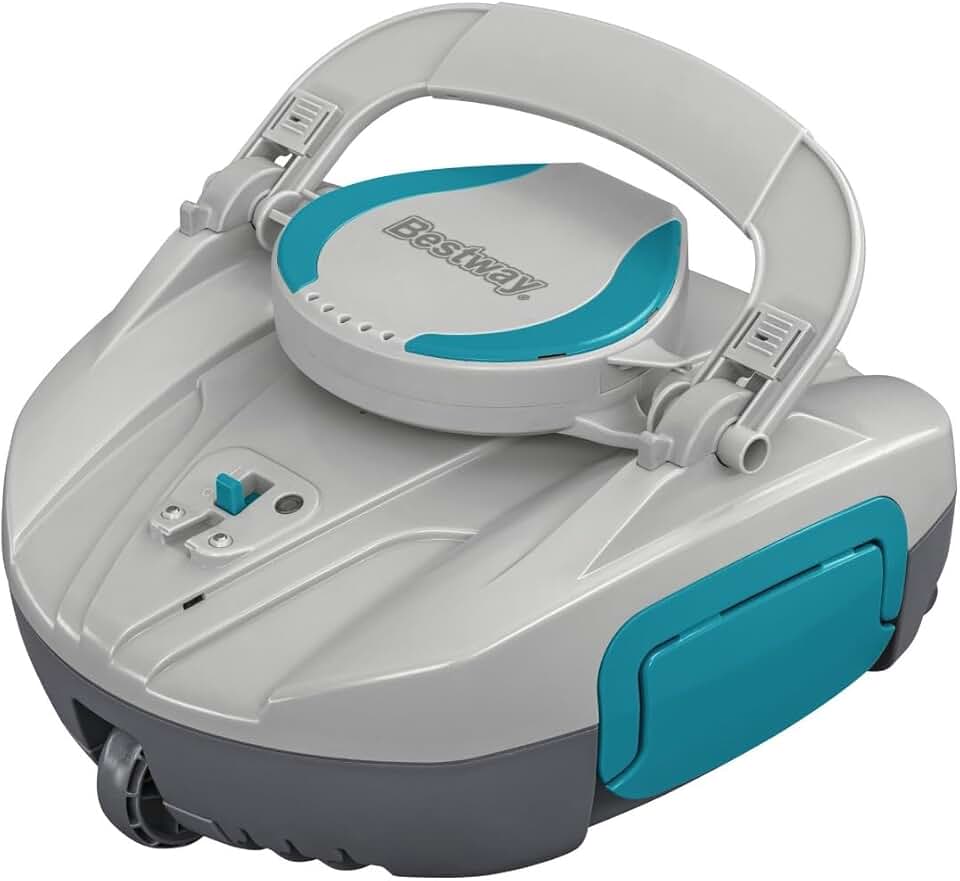 etezen - AquaTronix Robot piscine automatique - 27x24,4x15,5 cm - Gris/Vert G100-27