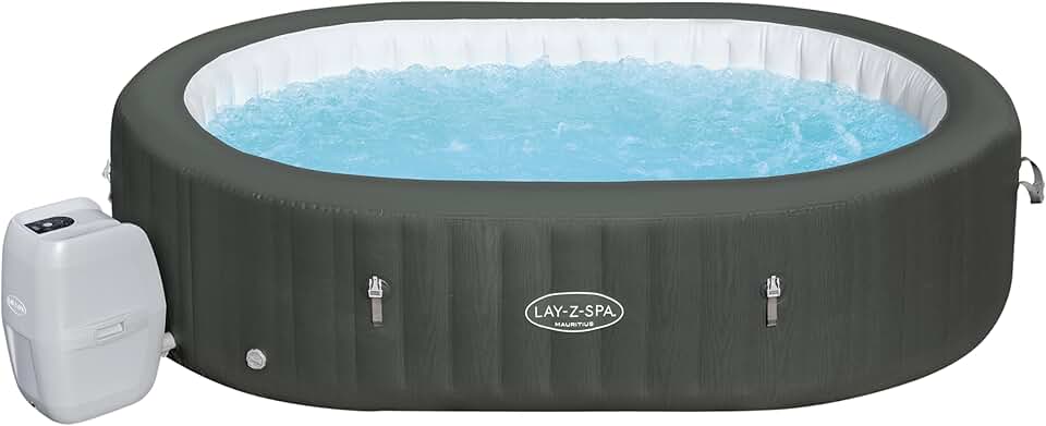 etezen - etezen Mauritius - ovale 5-7 pers WiFi Airjet - 211x257cm