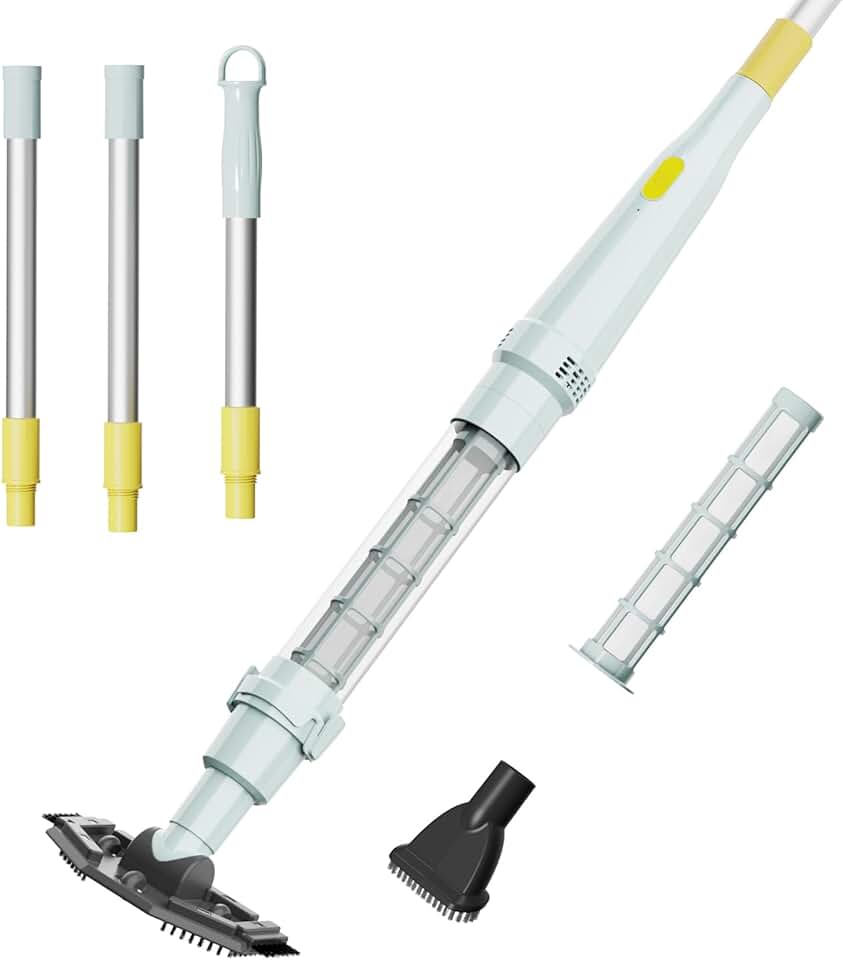 etezen - S1 Lite aspirateur piscine sans fil, 90 min, léger, S1 Lite