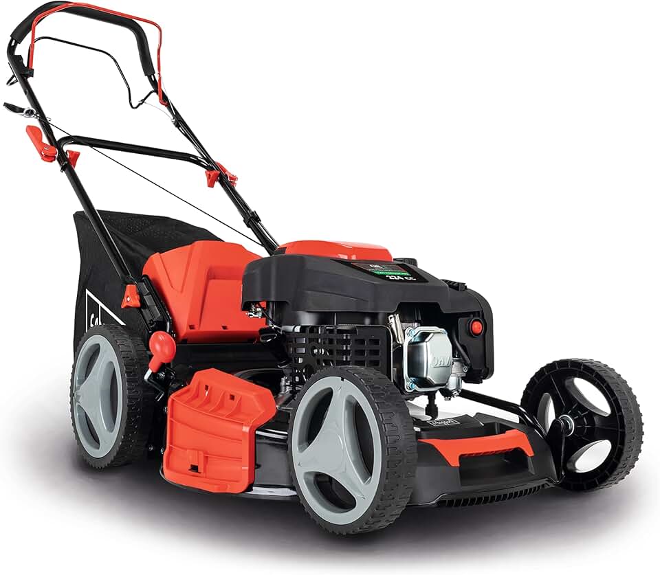 etezen - Tondeuse thermique autotractée - 53cm - 6CV, mulching, 65L, réglage hauteur, MS225-53