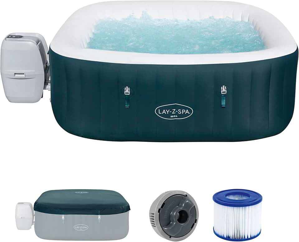 etezen - Ibiza EnergySense AirJet série - 1,80x1,80x0,66m - spa carré 6 places