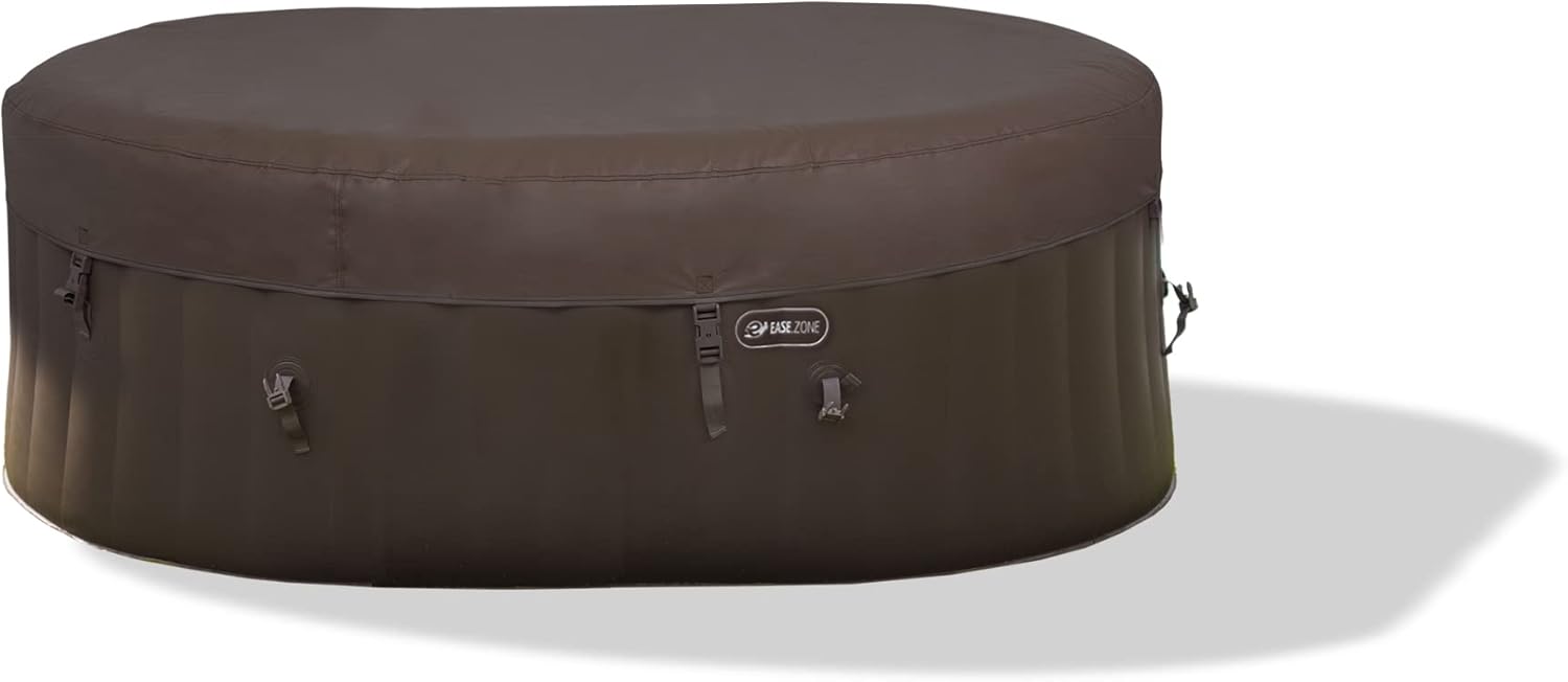 etezen - Bain à remous Ovale - 190x120x65 cm - Pompe 30 W, 550 L