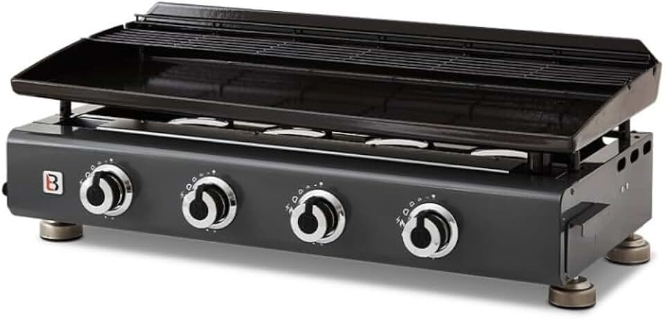etezen - Silvia II G série - 84x34 cm - 4 brûleurs, acier, 12 convives, 10 kW, SILVIAIIG