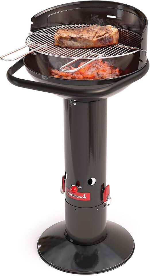 etezen - Loewy 45 - 43x43x97cm - barbecue charbon, pare-vent, 6 pers
