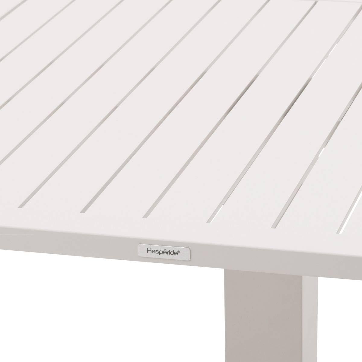 etezen - Salimia - table relevable carrée aluminium 110x110cm