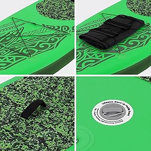 etezen planche de stand up vert paddling makani 320x80x15 cm SUP gonflable paddle board de surf