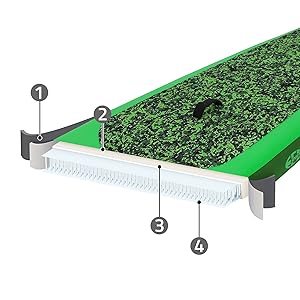 etezen planche de stand up vert paddling makani 320x80x15 cm SUP gonflable paddle board de surf