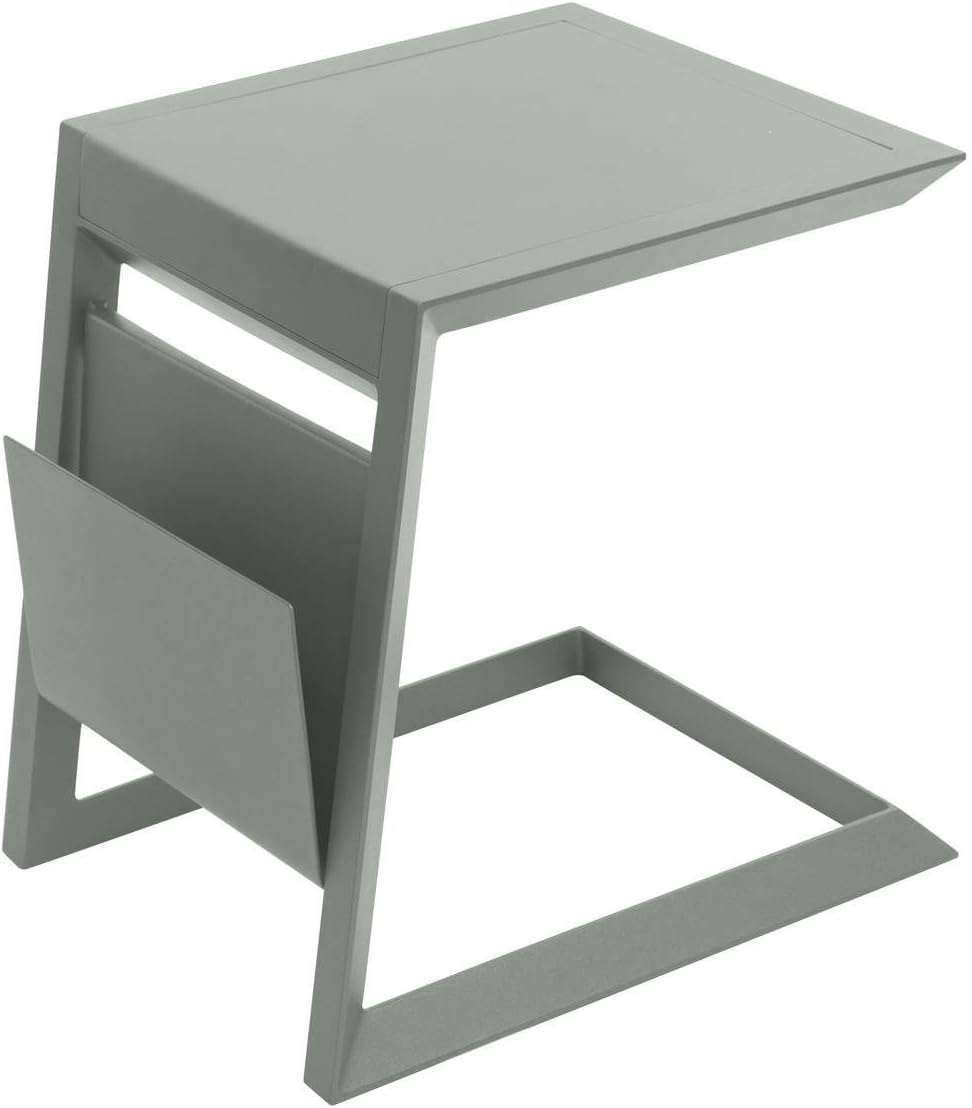 etezen - Table d'appoint Allure - 55x45x55 cm - Vert Laurier