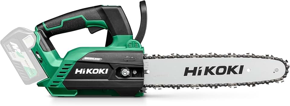 etezen Scie à chaîne électrique - 36 V - Lame de scie de 30 cm, moteur sans balais, légère, puissante, coupes précises - Idéale pour l'entretien des arbres - Sans batterie et sans chargeur
