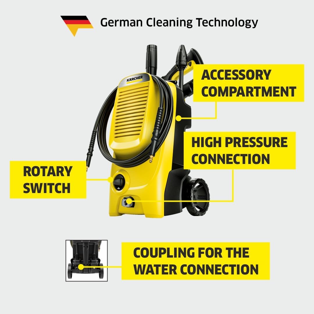 etezen - K 5 Classic - 5,6 kg - 145 bar, 500 l/h, 40 m²/h, flexible, rotabuse
