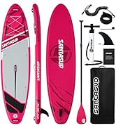 etezen Stand Up Paddle Planche de Surf Sup Gonflable Complet Accessoires Pagaie Réglable, Pompe...