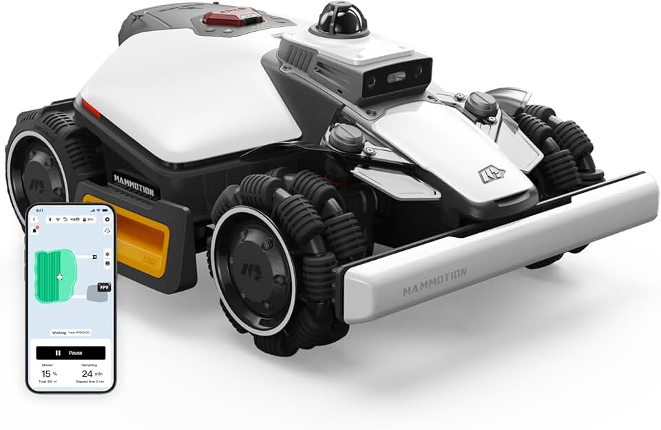 etezen - Luba Mini 2 AWD - 1500m² - LiDAR, double caméra IA, DropMow, 80% pente - LUBA Mini 2 AWD 1500