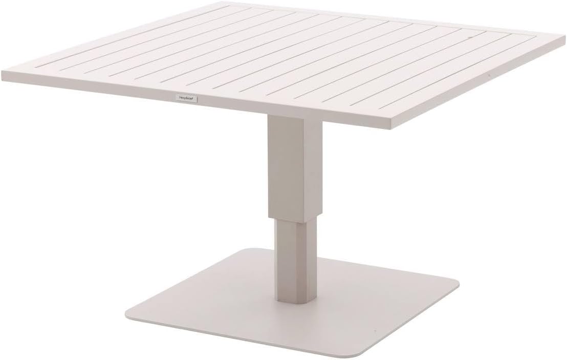 etezen - Salimia - table relevable carrée aluminium 110x110cm