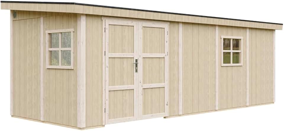 etezen - Abri de jardin premium 14,3m², panneaux LP, sans plancher, M941B