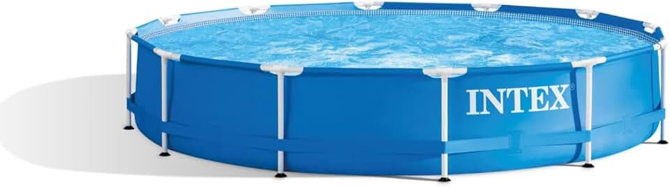 etezen - piscine cadre métal série Metal Frame - 366x76 cm - épurateur - 28212GN