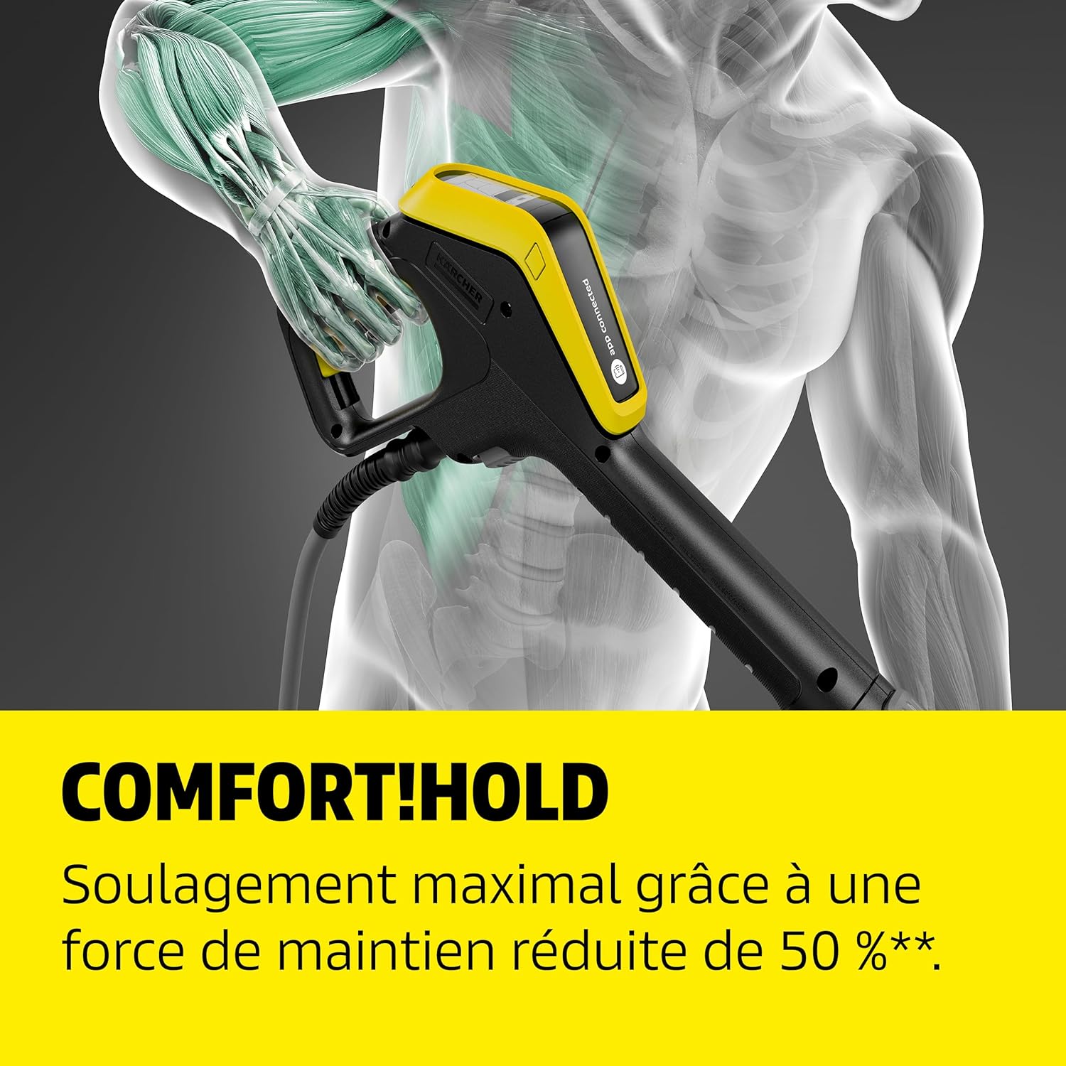etezen - K 7 Premium Connect - 180 bars, 600 l/h - Enrouleur, appli contrôle