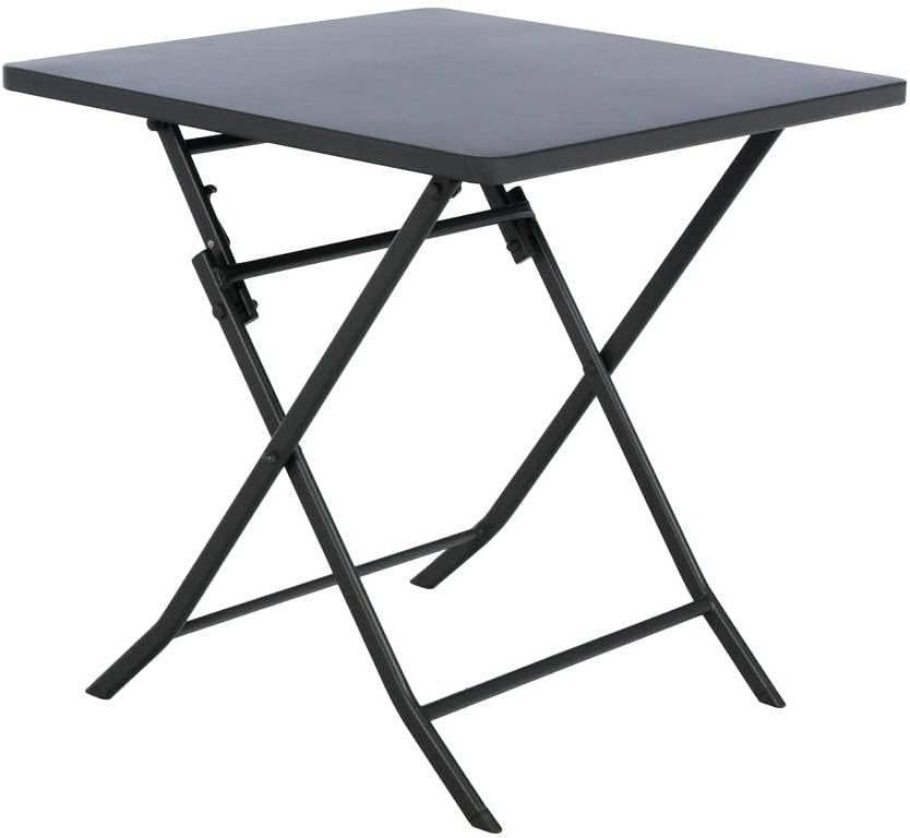 etezen - Greensboro - 2 places - Acier antirouille, pliante, 70x70 cm