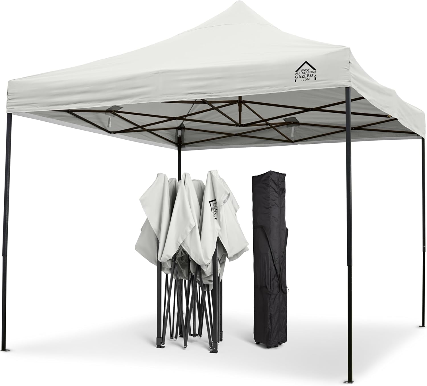 etezen - Pop-up tonnelle série 3x3m - blanche, 100% imperméable