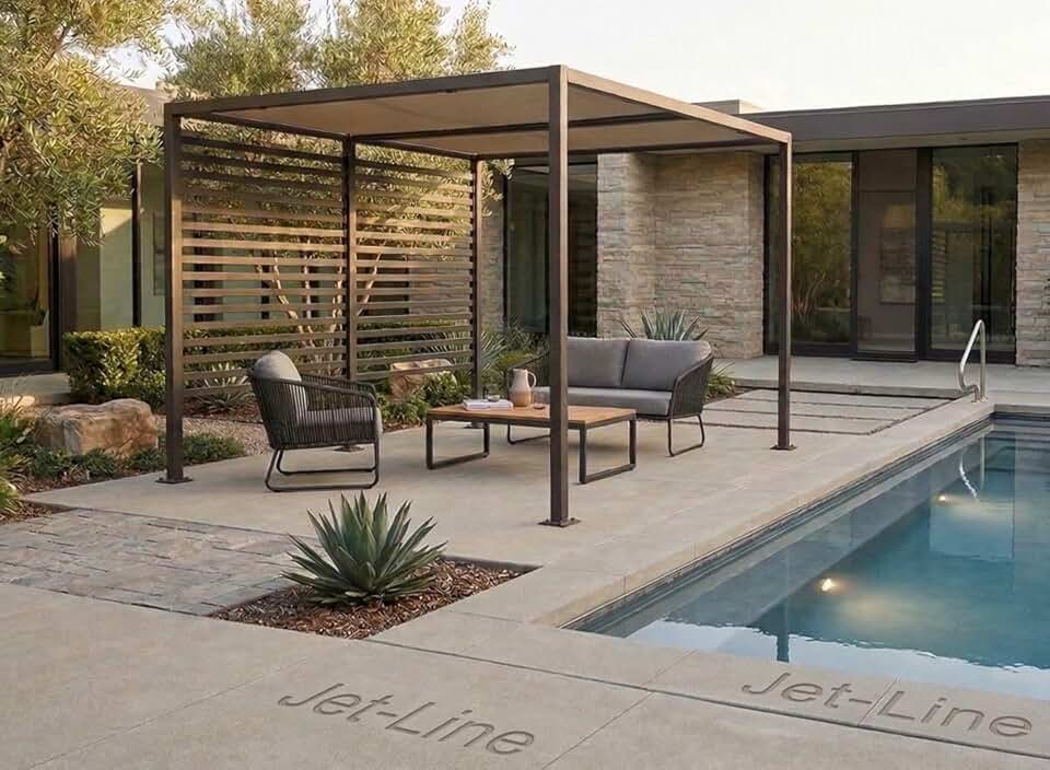 etezen - Amun - 3x4m aluminium - toit réglable, protection soleil