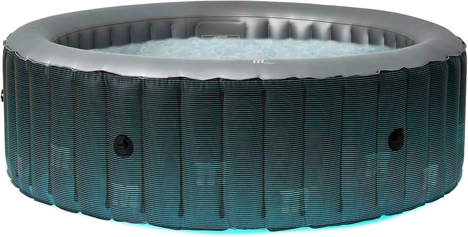 etezen - etezen Starry - rond 6 places - LED, gris, spa gonflable