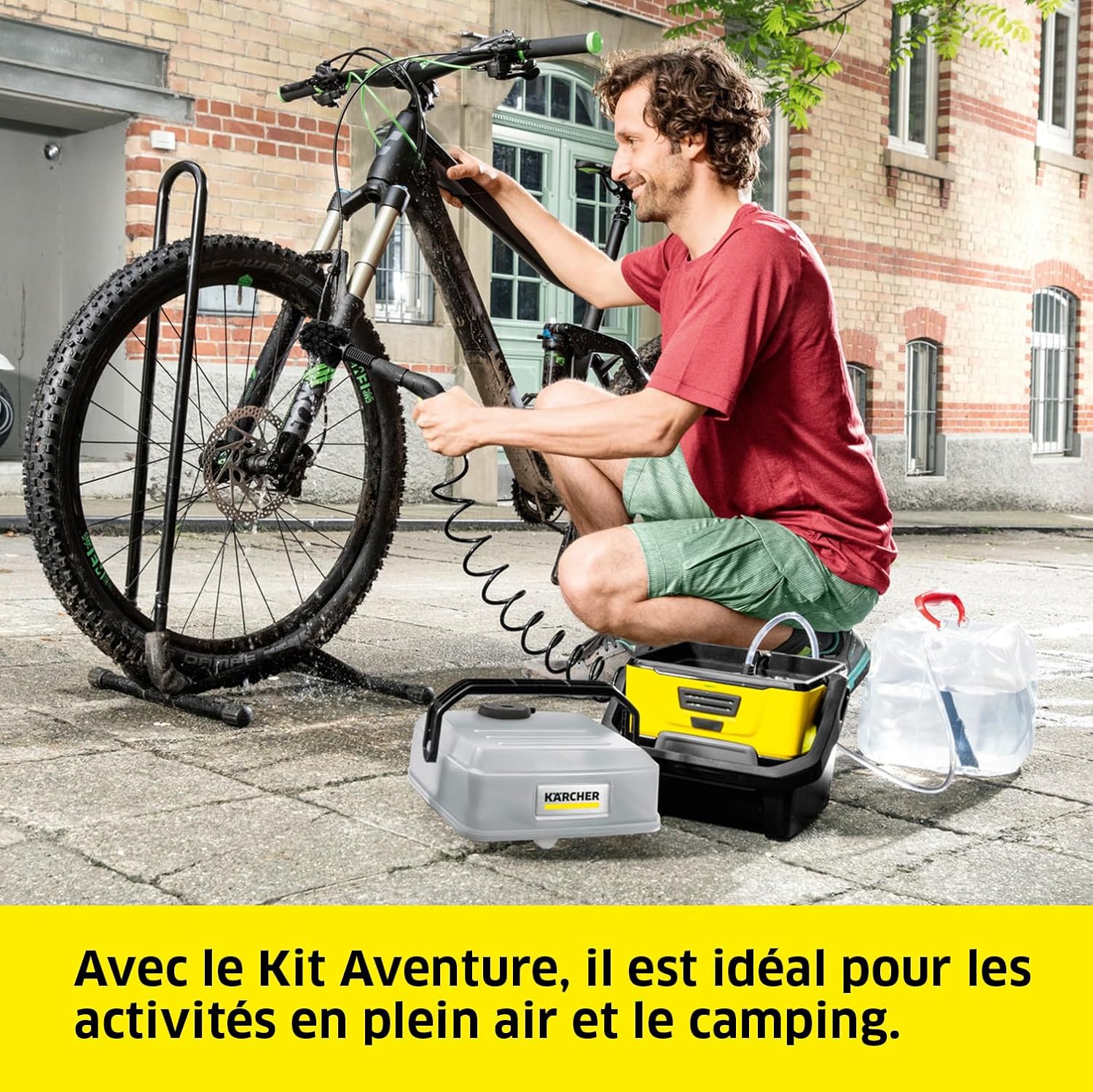 etezen - OC 3 Aventure - 2,8m tuyau, 4L réservoir, 2L/h, kit complet