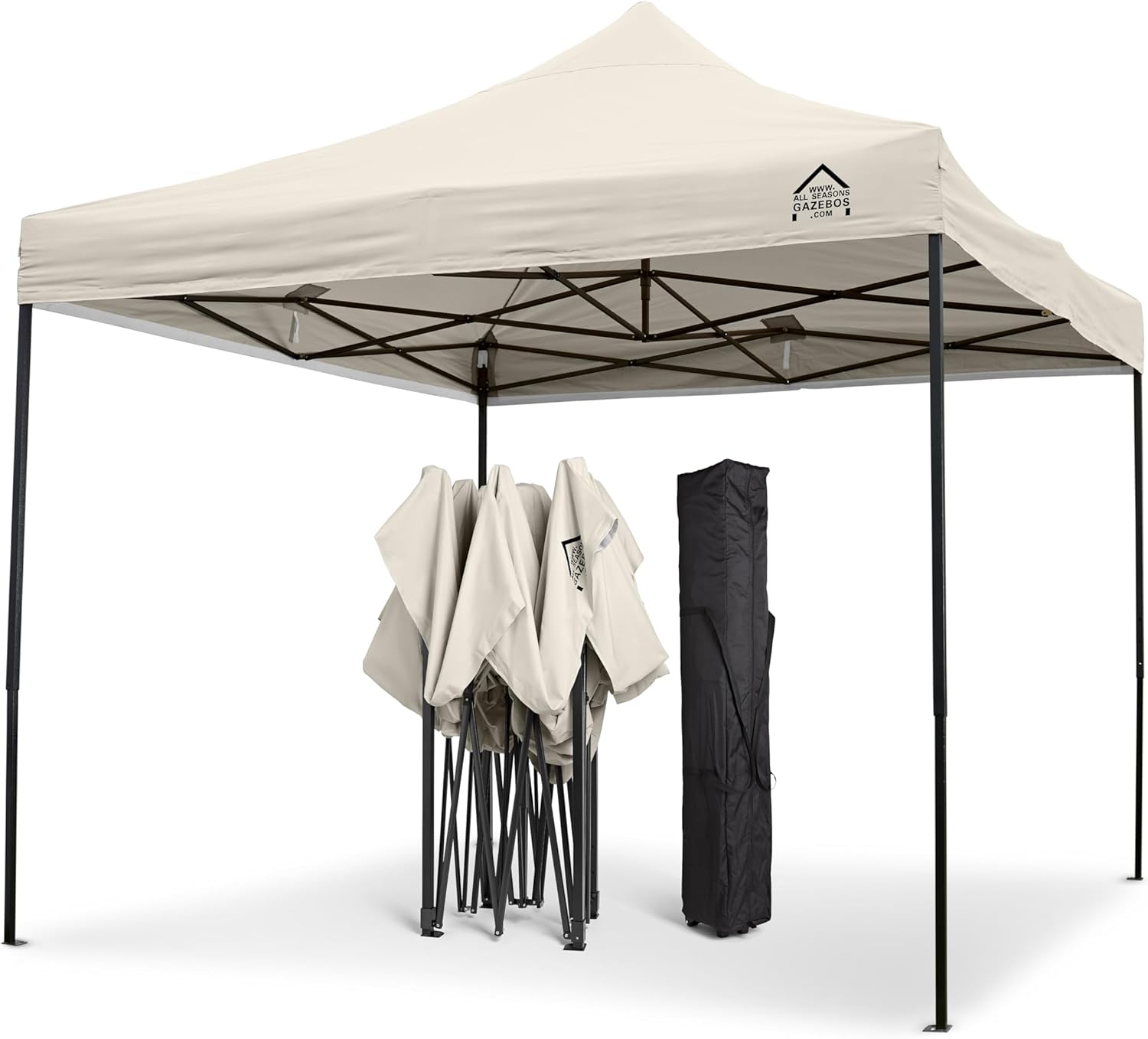etezen - Tonnelle pliante série premium - 3x3m - étanche, parois latérales, accessoires, haute qualité