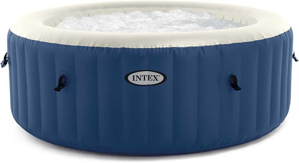 etezen - PureSpa Bubble Blue - 180x66 cm - spa gonflable 4 places, 100 jets