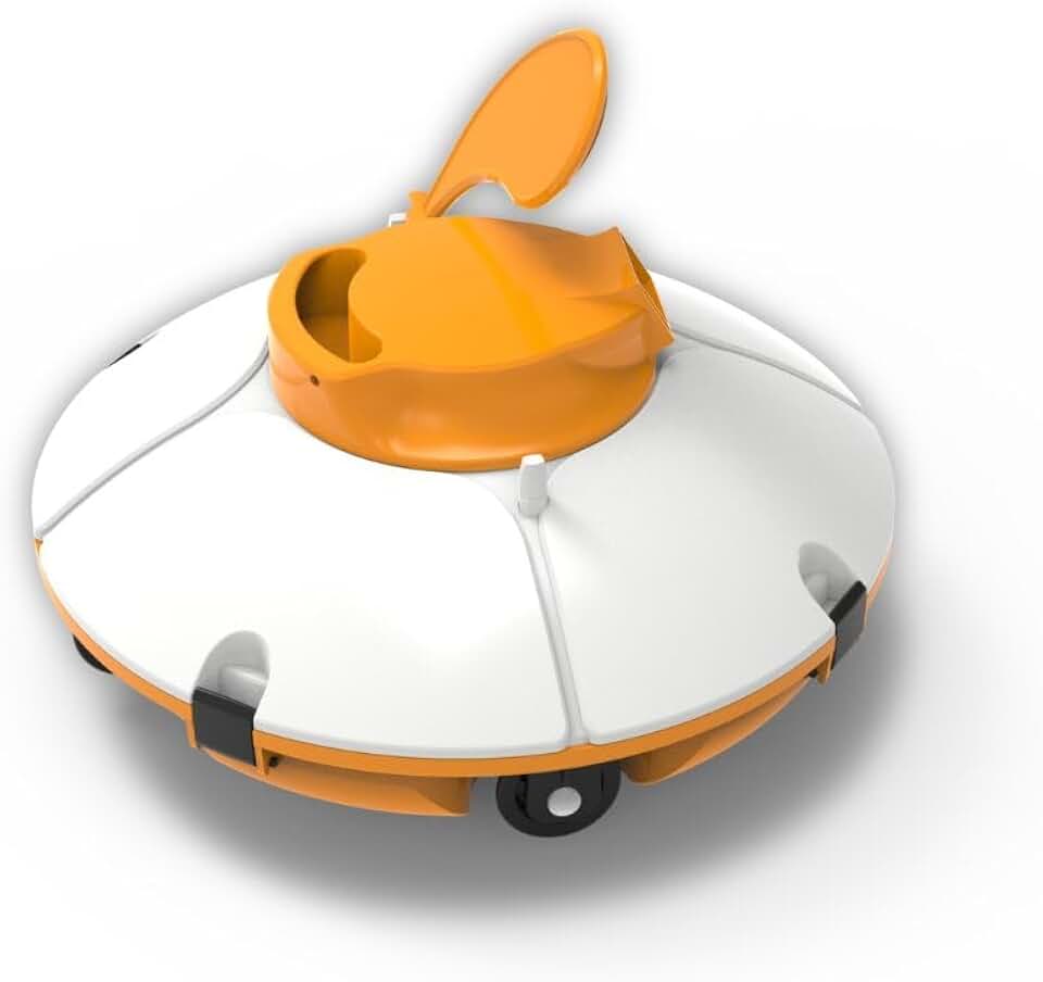 etezen - Robot Piscine Frisbee - 5x3m - Nettoyage fond plat