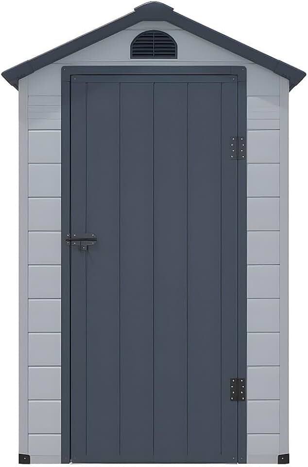 etezen - CESIO - abri de jardin résine gris 1,39m²