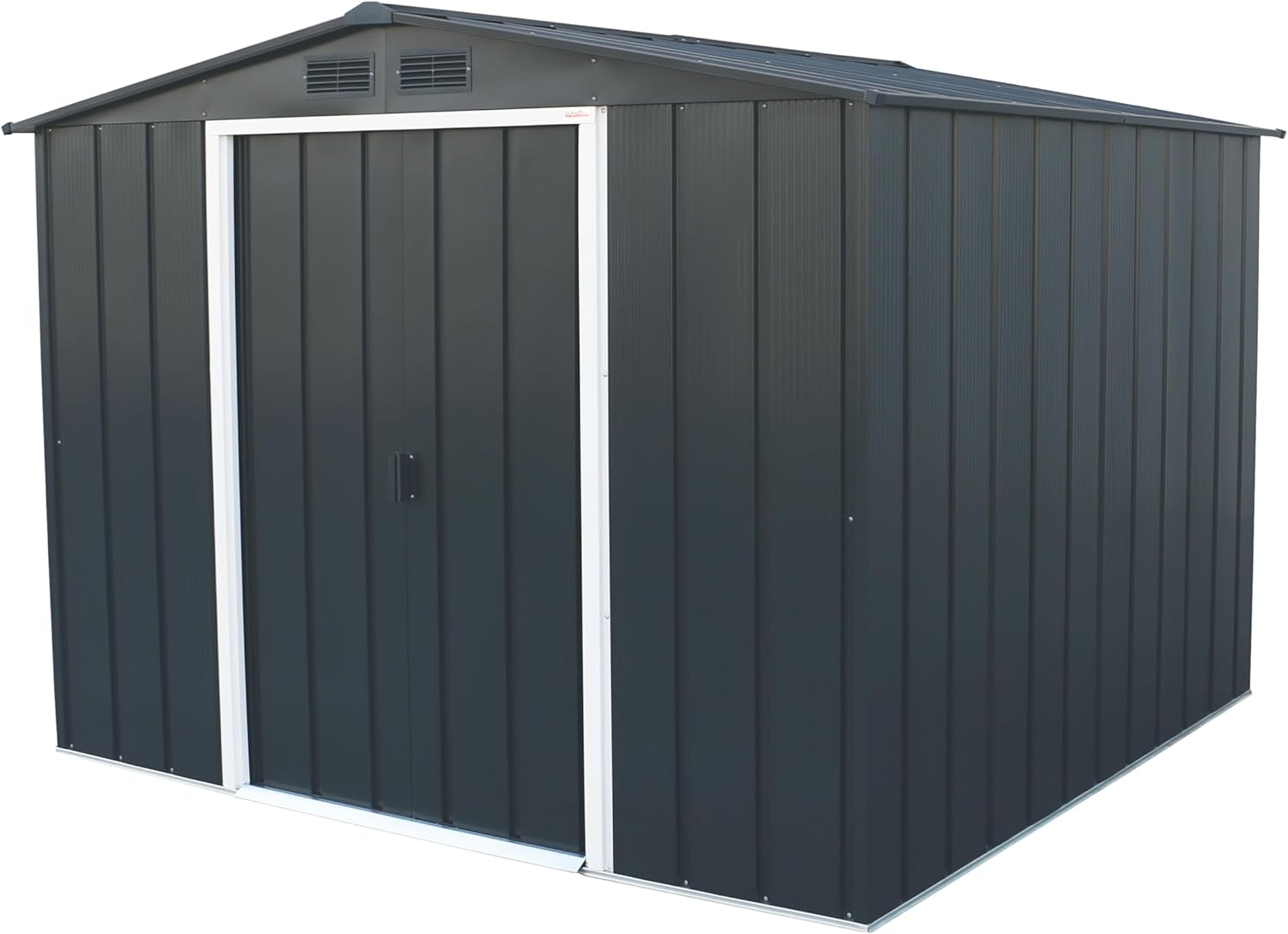 etezen - ECO 8x8 - 5,89 m² - abri métal, toit renforcé, anthracite