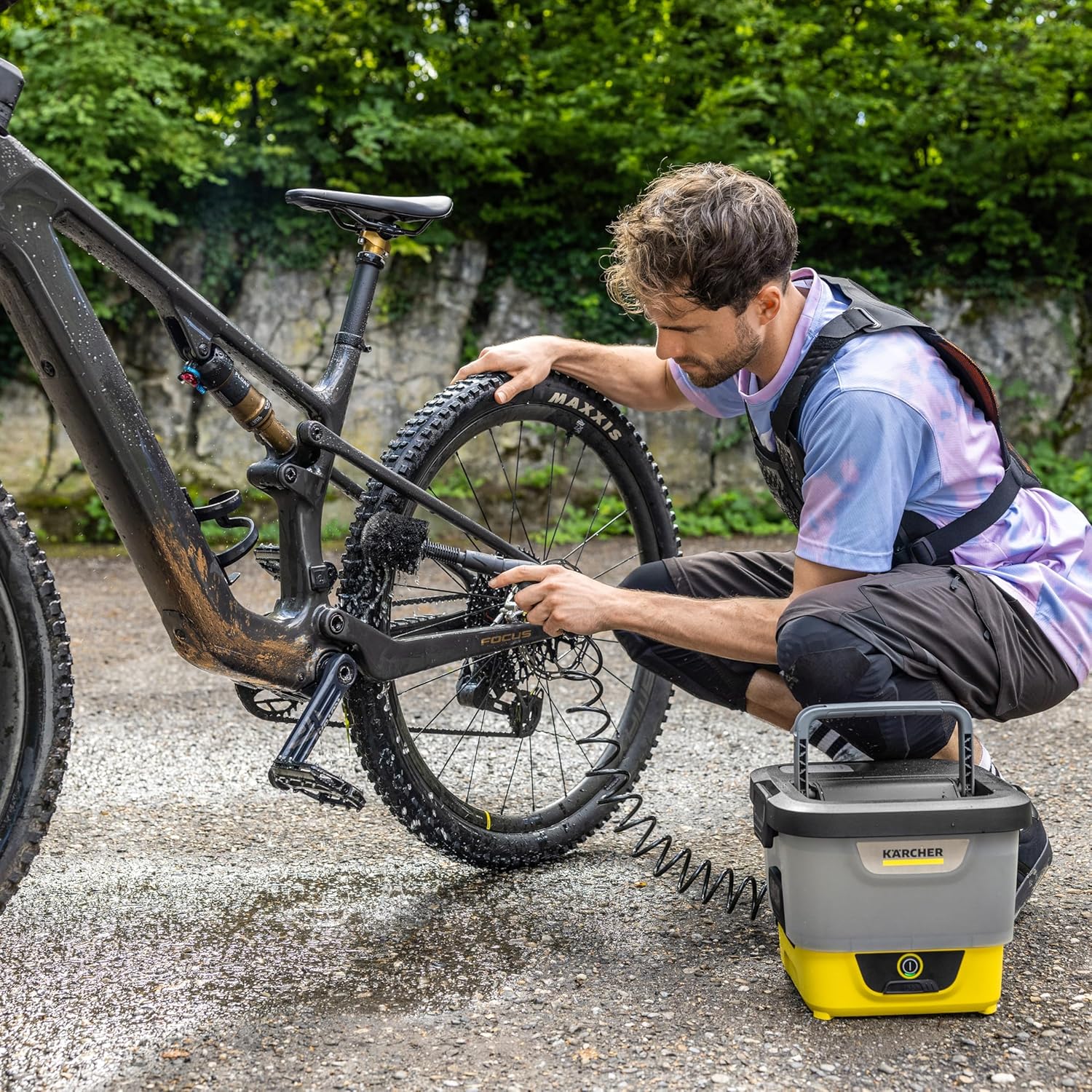 etezen - OC 4 kit vélo - 3,1 kg - 8L, 2L/min, batterie Li-ion