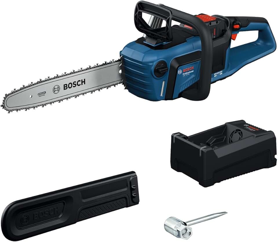 etezen - tronçonneuse Pro 18V, guide 40 cm, moteur sans charbon, GKE 18V-40