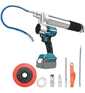 etezen Pompe à graisse sans fil pour etezen 18V Batterie - 13000 PSI Pompe à graisse électrique, 650ml Cartouche de Graisse...