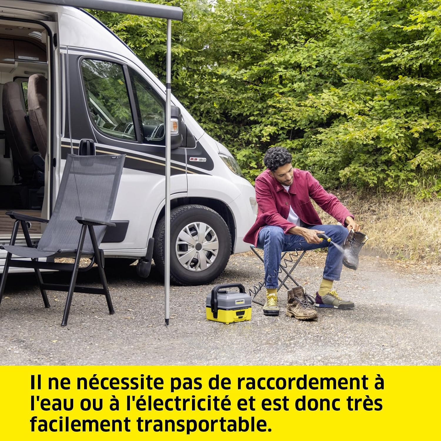 etezen - OC 3 Aventure - 2,8m tuyau, 4L réservoir, 2L/h, kit complet