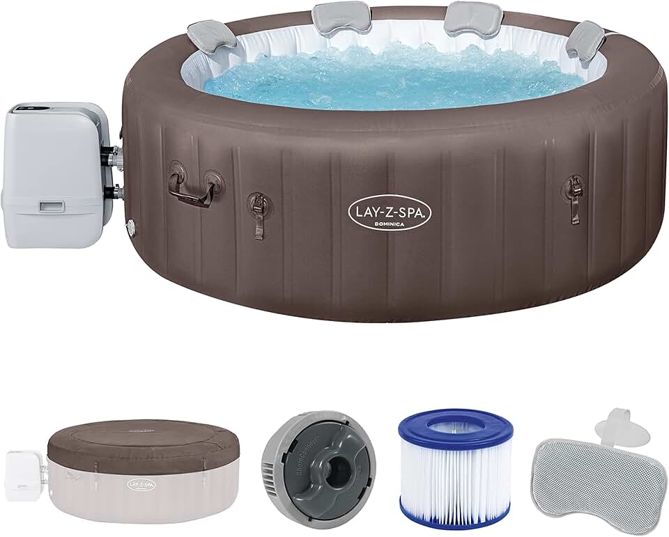 etezen - spa Dominica - 196x196x71cm - hydrojet, appli mobile