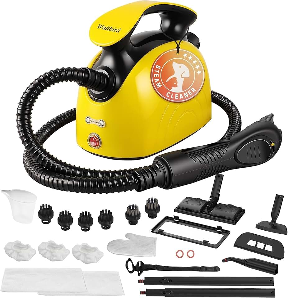 etezen - Nettoyeur vapeur 21 accessoires, 248°F, sols & canapés