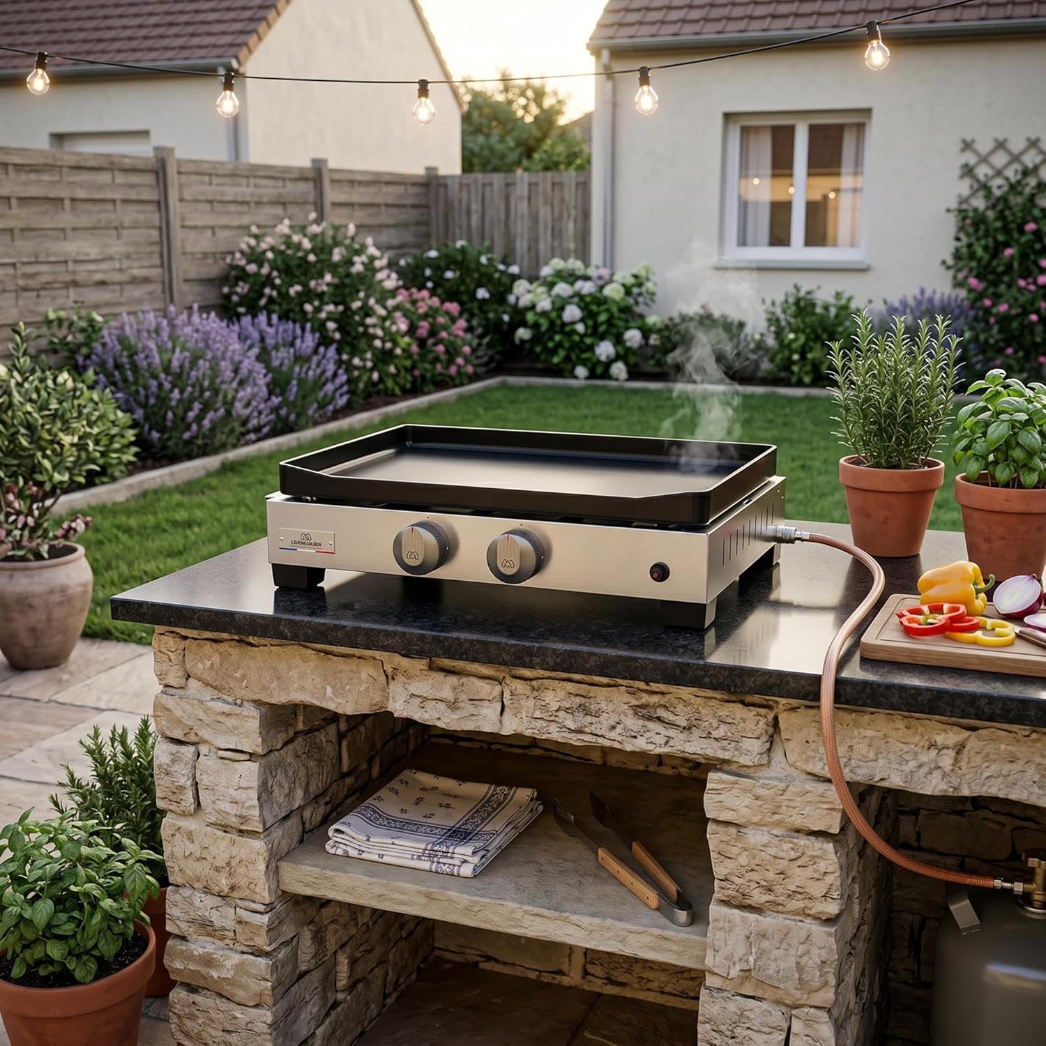 etezen - Plancha La Petite Francaise - gaz - 250