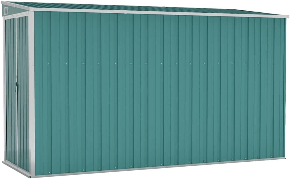 etezen Abri de Jardin Mural Vert 118x288x178 cm 