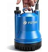 etezen Pompe submersible 200 W jusqu'à 4000 l/h, hauteur de refoulement max. 5 m, profondeur d'immersion max 7 m, protection thermique ...