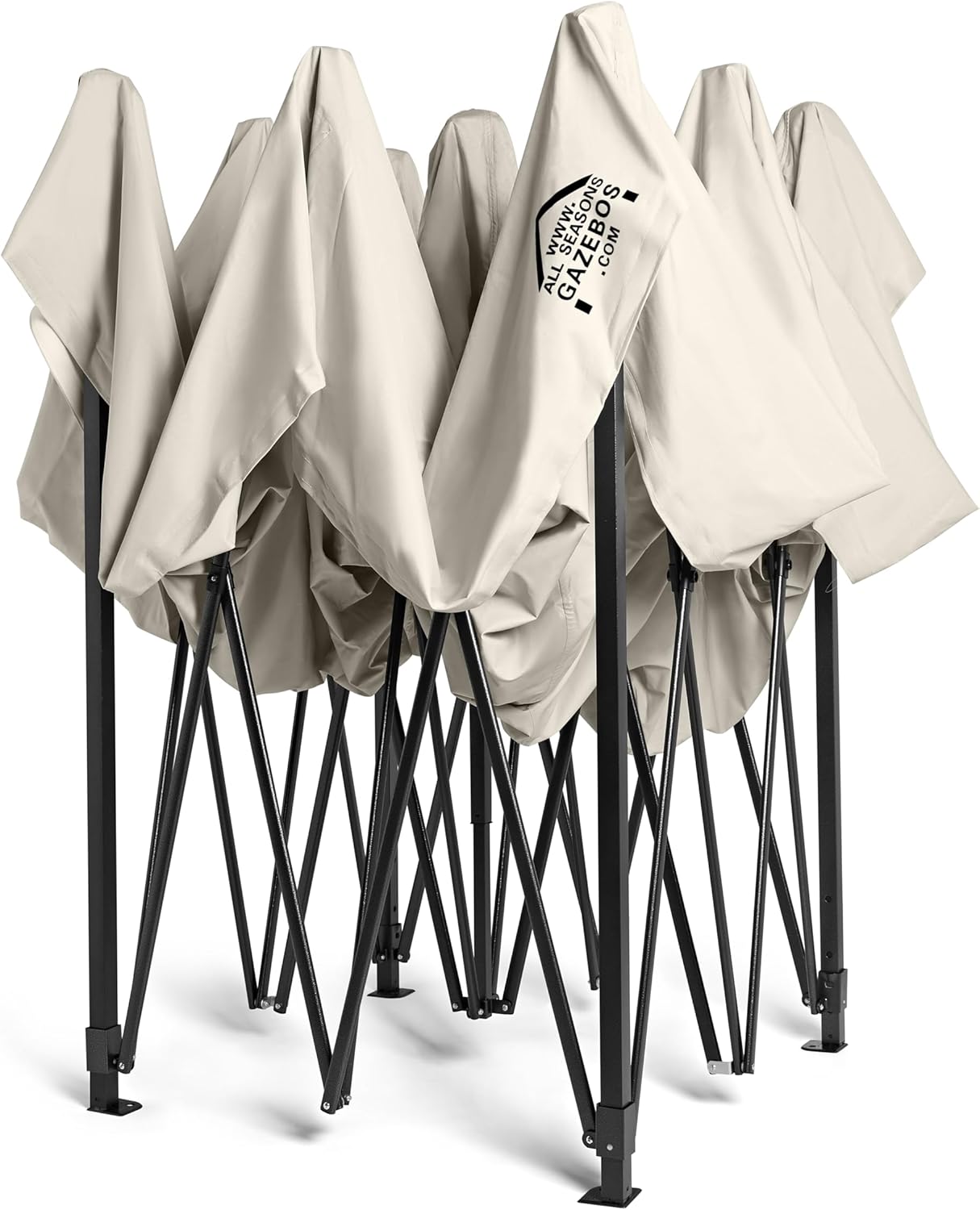 etezen - Tonnelle pliante série premium - 3x3m - étanche, parois latérales, accessoires, haute qualité