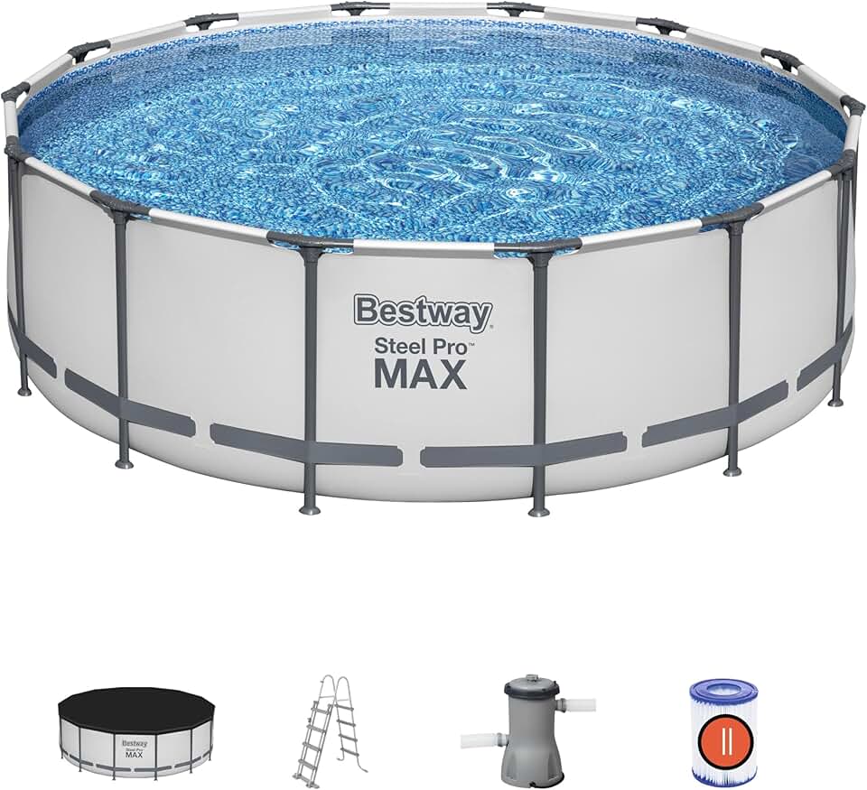etezen - Steel Pro Max série - 4,27x1,22m - piscine hors sol ronde