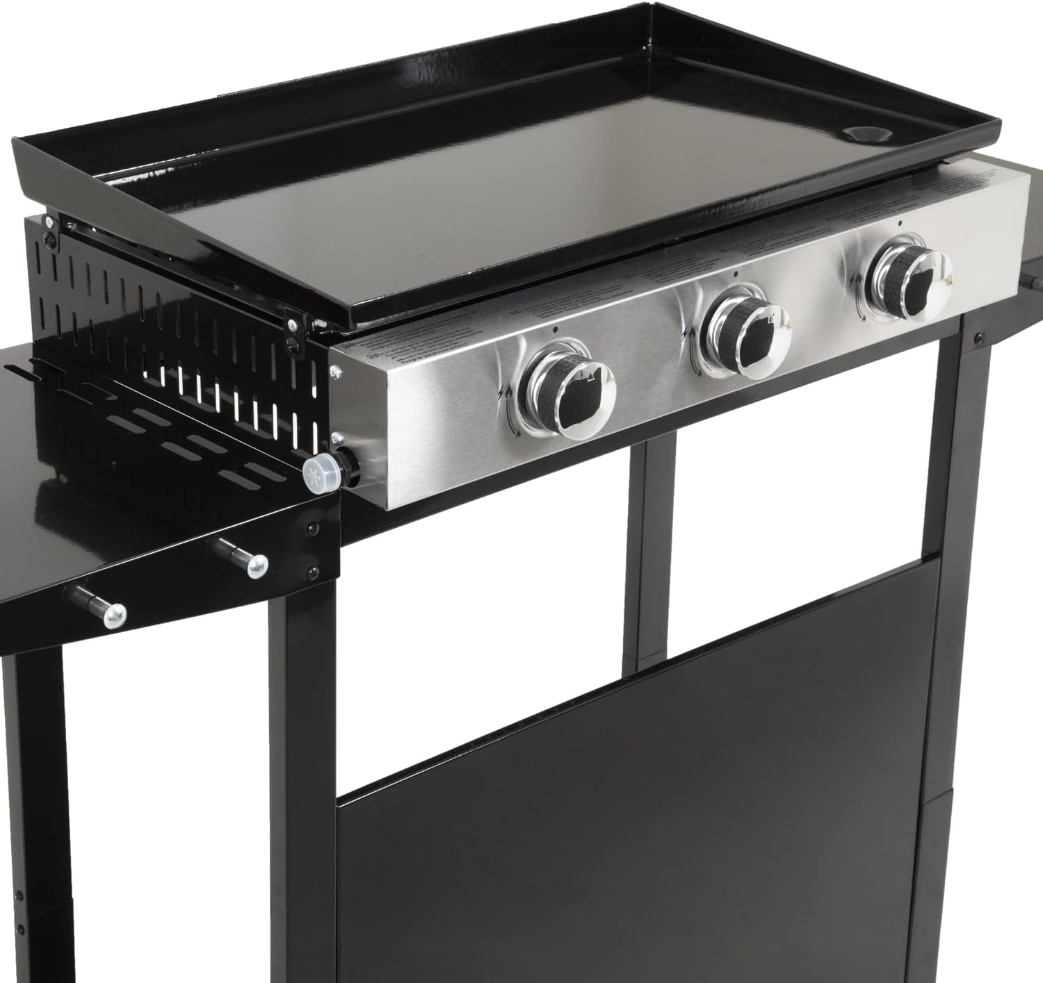 etezen - Plancha Mérida sur chariot 3 brûleurs 6kW 74x33 cm