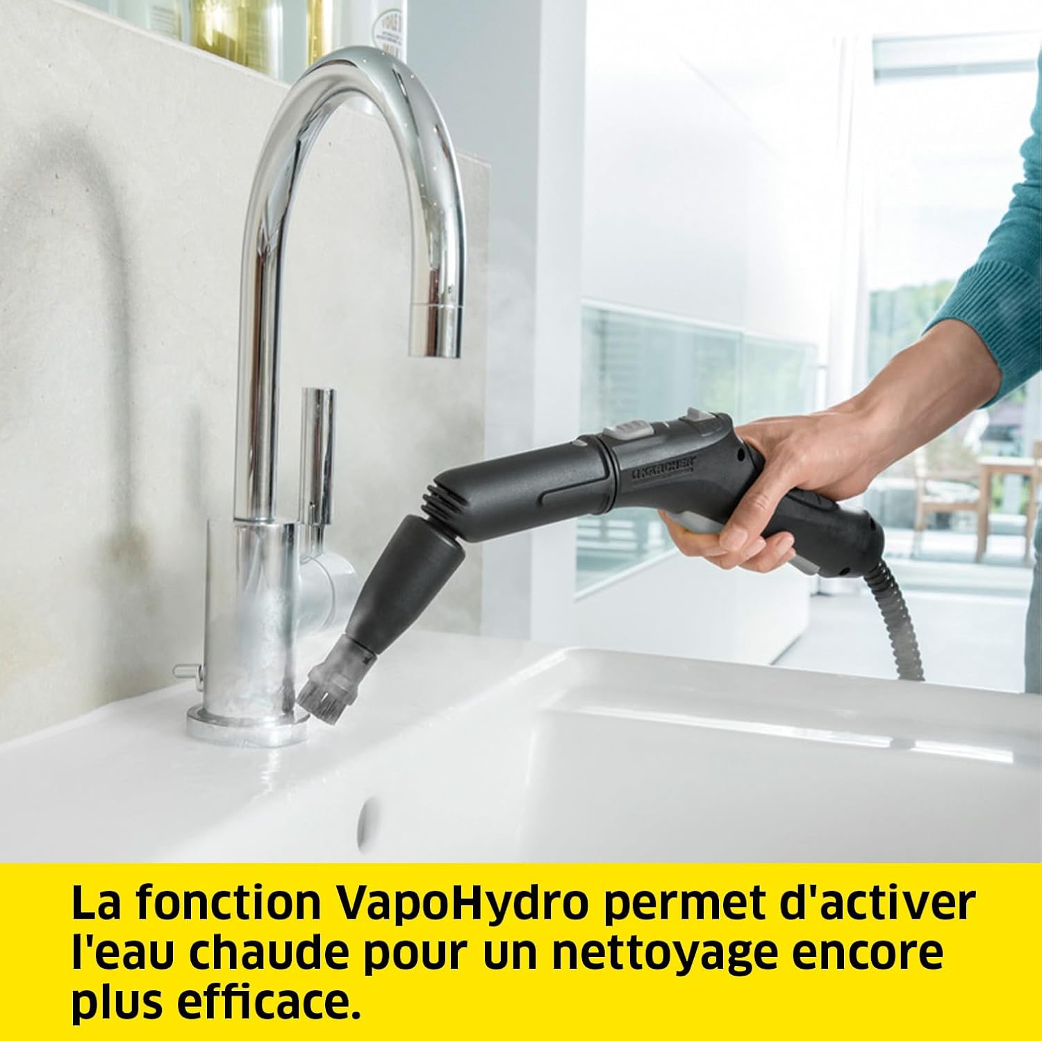 etezen - SC 5 EasyFix Iron Plug - 0,5+1,5 L - Vapeur 4,2 bar, 150 m²