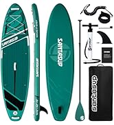 etezen Stand Up Paddle Planche de Surf Sup Gonflable Complet Accessoires Pagaie Réglable, Pompe...
